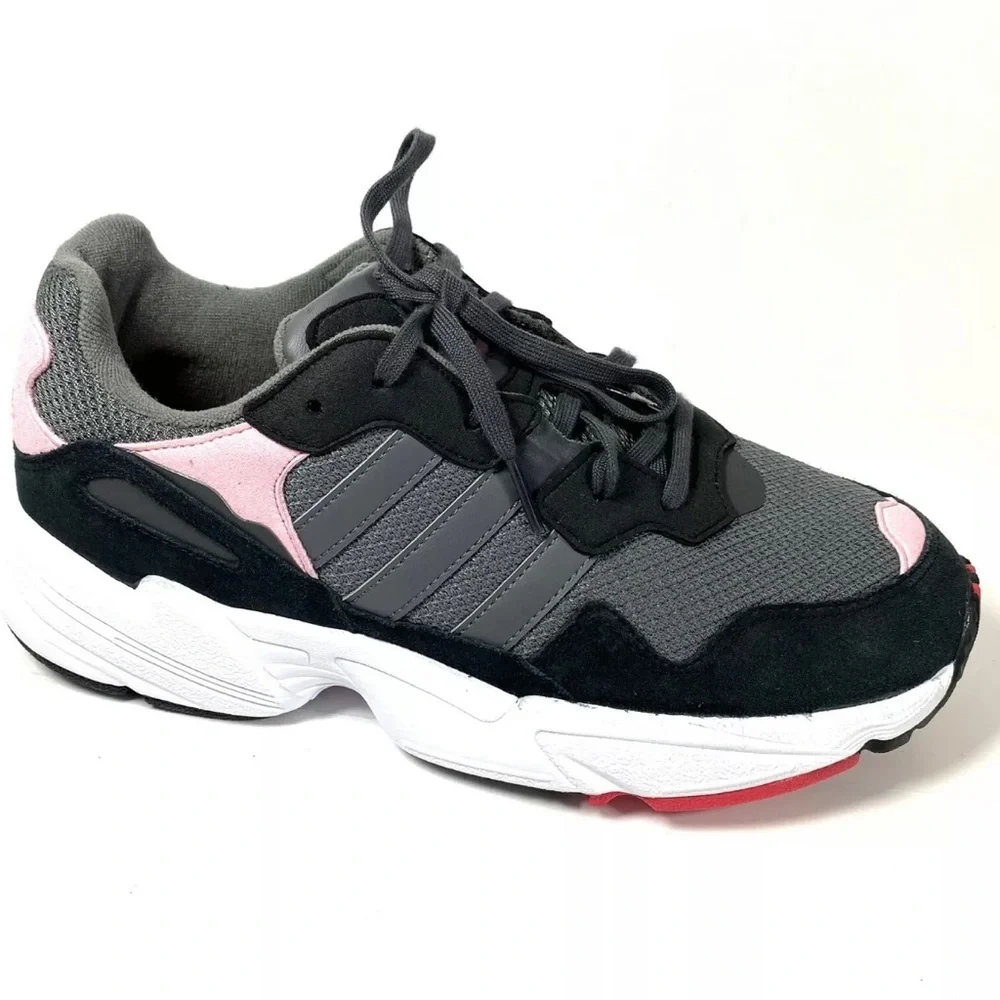 Adidas‎ Yung-96 J Men’s Sneakers Gray Black Pink